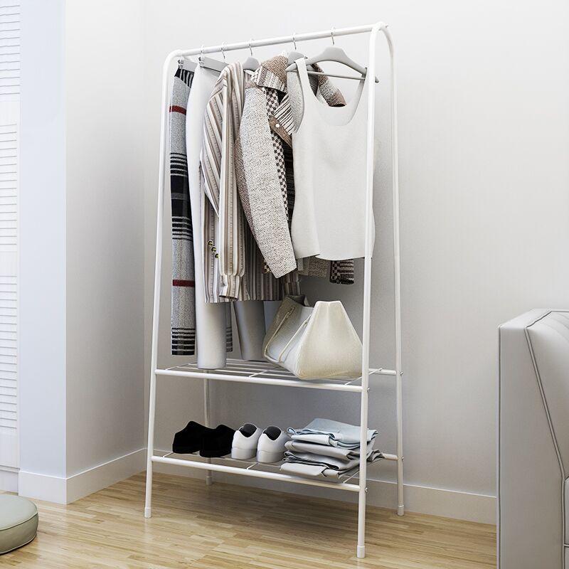 Elegant Multifunctional Coat Rack with Wheels - Japanese and Korean Style