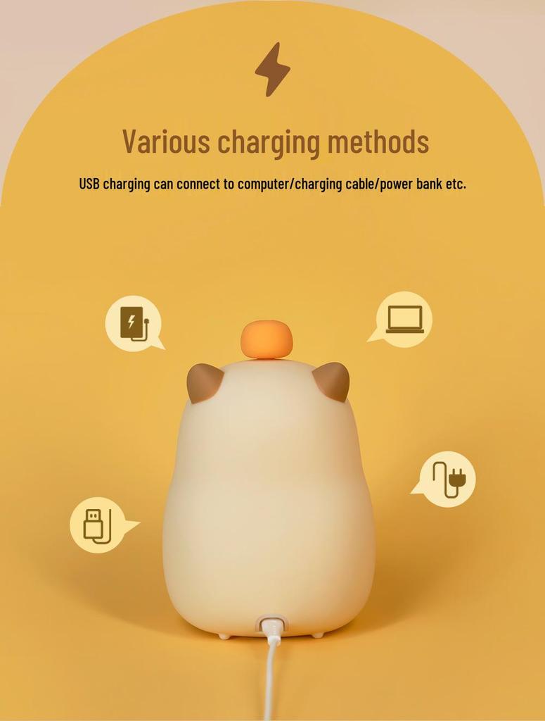 Kabbalah Smart Alarm Clock & Night Light – All-in-one Student Wake-up Bedside Clock