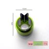 Stainless Steel Farfalle, Vegetable, Fruit, and Sausage Cutter & Cookie Wonton Stamp for Baby Food