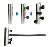 Detachable parasol stand for easy storage in your Perfect for raft cage and other fishing Made of 3mm thick stainless steel for black crucian and