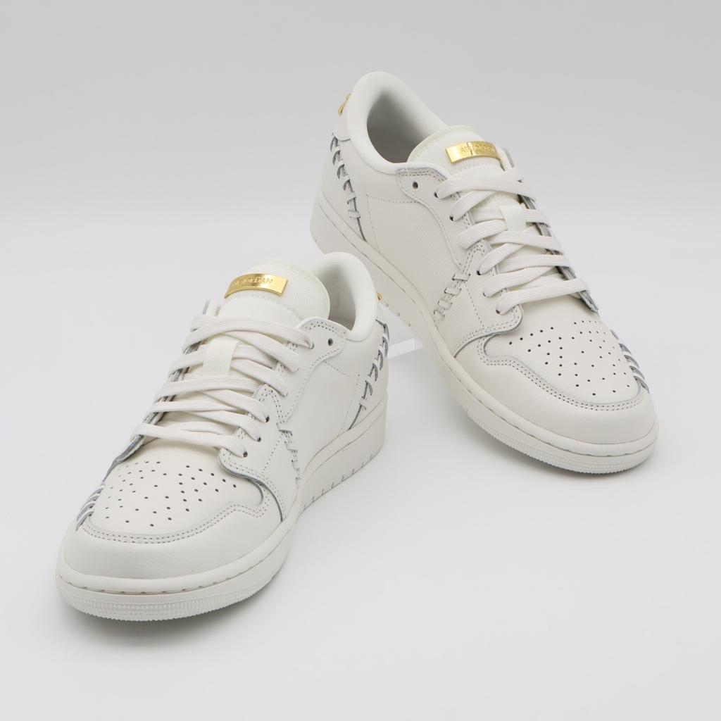 FN5032-100 Nike Air Jordan 1 Low Method Of Make Weiß Gold (Damen)