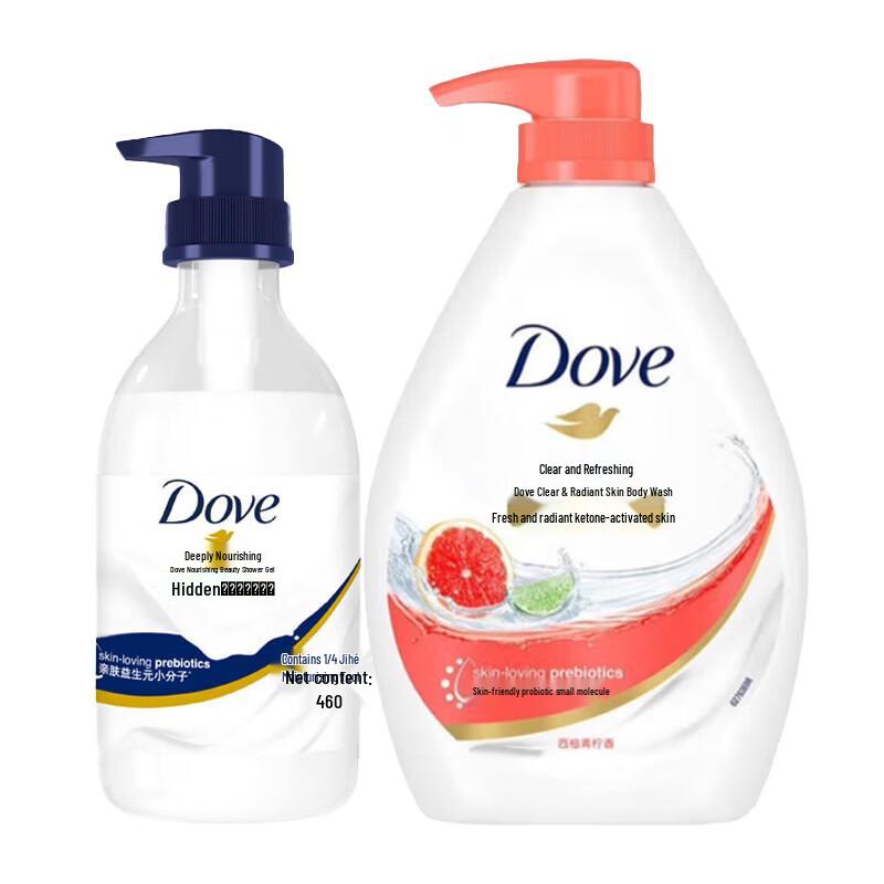 Dove Refreshing & Moisturizing Body Care Duo