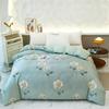 Garden Colorful Floral Pattern Quilt Cover 1Pc 100% Cotton Luxury Duvet Cover Skin-friendly Soft Easy Care Queen Size Bedding