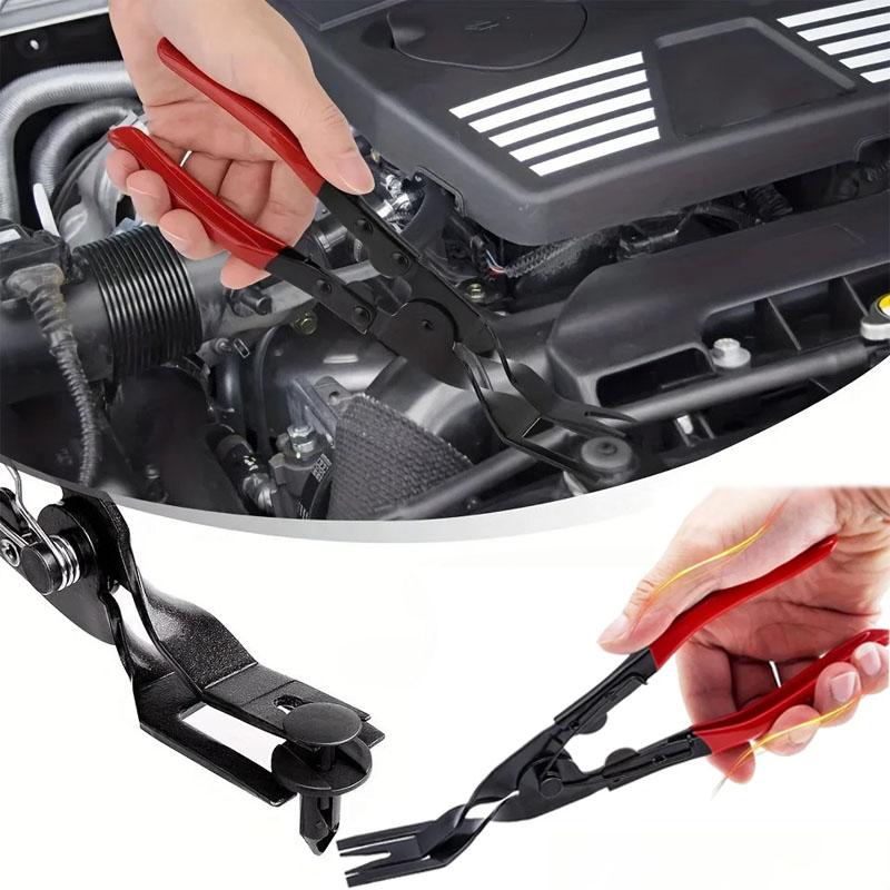 1-11PCS Car Clip Pliers Tool Panel Clip Pliers Set Fastener Remover Auto Retainer Clip Trim Rivet Removal Tool Auto Door Car Uph