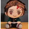 20cm Heiße Japan Demon Slayer Plüschpuppen Lieblich Anime Kimetsu No Yaiba Kamado Tanjirou Nezuko Zenitsu Kyoujurou Spielzeug Kindergeschenke