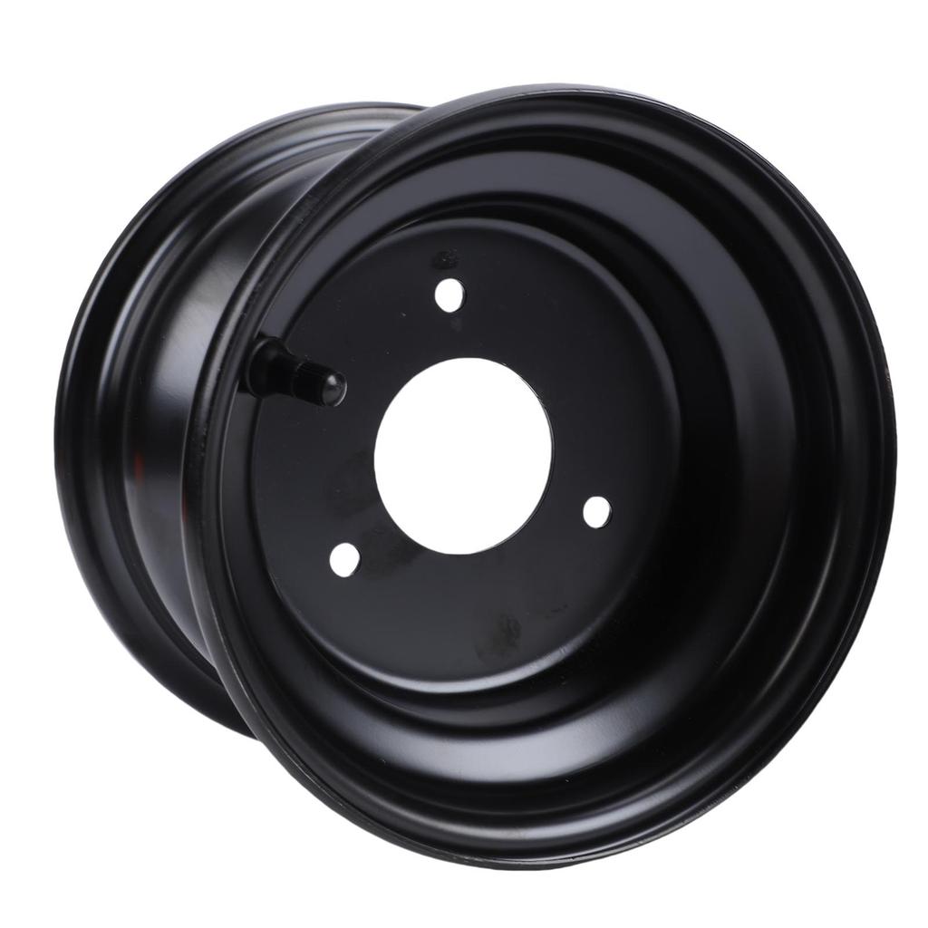 16x8-7 ATV Wheel Hub 3 Holes 7 Inch Replacement Wheel Rim Compatible with Kazuma Quad ATV Go Kart UTV 125cc 150cc Off Road Tire