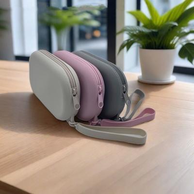 Portmonetka Wielofunkcyjna Torba do Przechowywania Prostokątna Mała Torebka na Drobiazgi Casualowa Silikonowa Kosmetyczka Outdoorowa