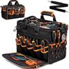46-Pocket Design Electrician Tool Bag Large Capacity Power Tool Bag  Professional Use