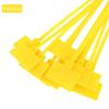 100pcs Easy Mark 4*150mm Nylon Cable Ties Tag Labels Plastic Loop Ties Markers Cable Tag Self-locking Zip Ties