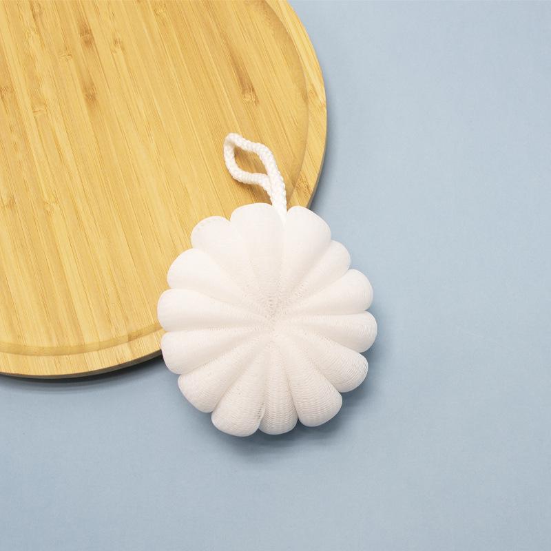 50g Non-Dispersing Soft Bath Flower: Large Foaming Exfoliating Scrubber