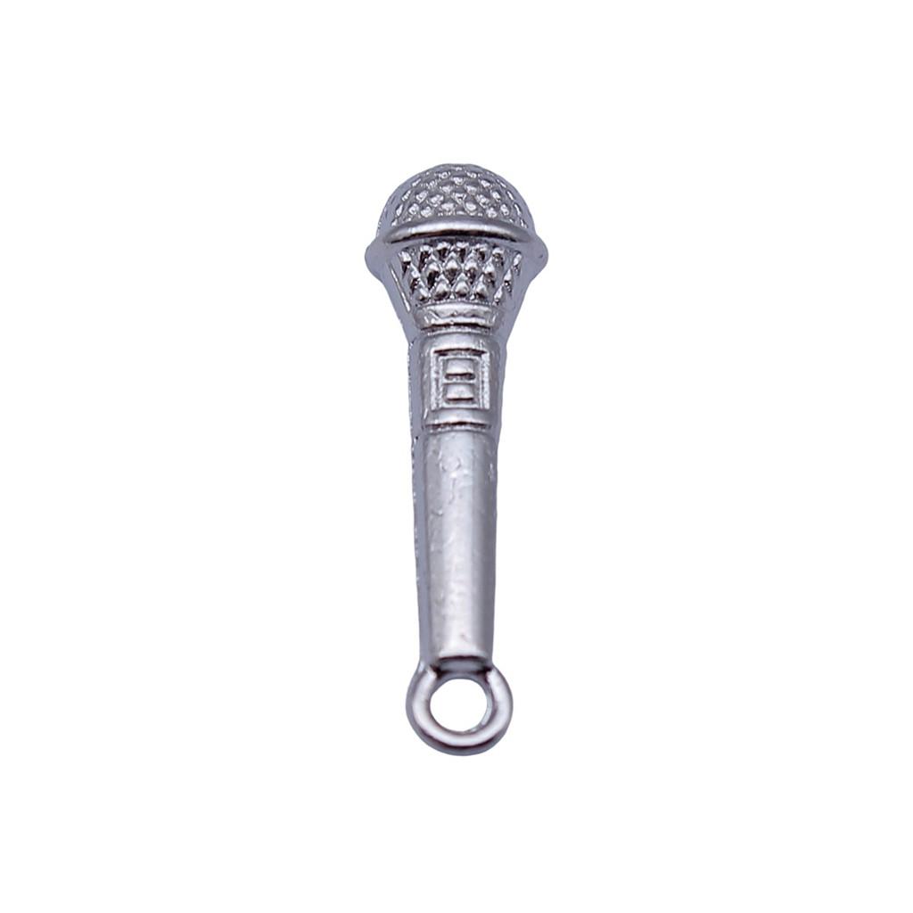 Musical Charms Multi Color Alloy Guitar Pendants For Music Themed Jewelry Making