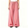 Fleece Women's Pants Solid Color Casual Versatile Wide-footed Pants Sweatpants Loose Outer Trousers