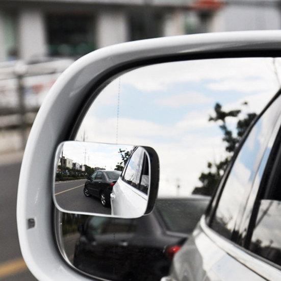 2ks bezrámové auto pro slepý úhel zpětné zrcátko otočné o 360 stupňů automatické zpětné zrcátko
