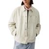 Levis Workwear Loose Casual Comfortable Simple Lapel Long Sleeve Denim Jacket Men Jackets Light-Green 003L3-0004