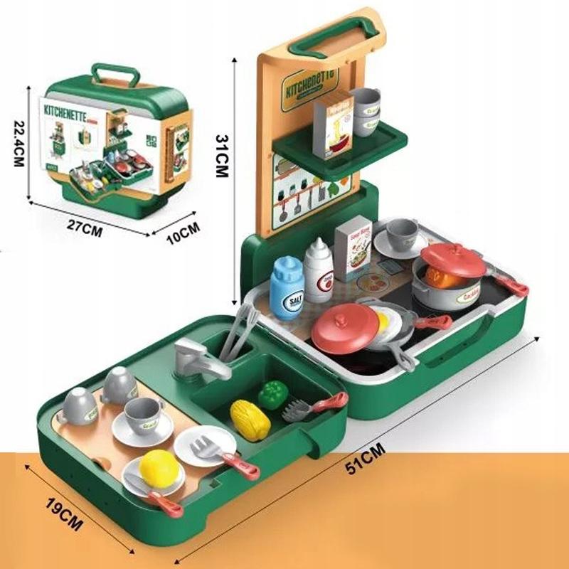 [PACZB][5] Portable Kitchen in a Suitcase for Children U838