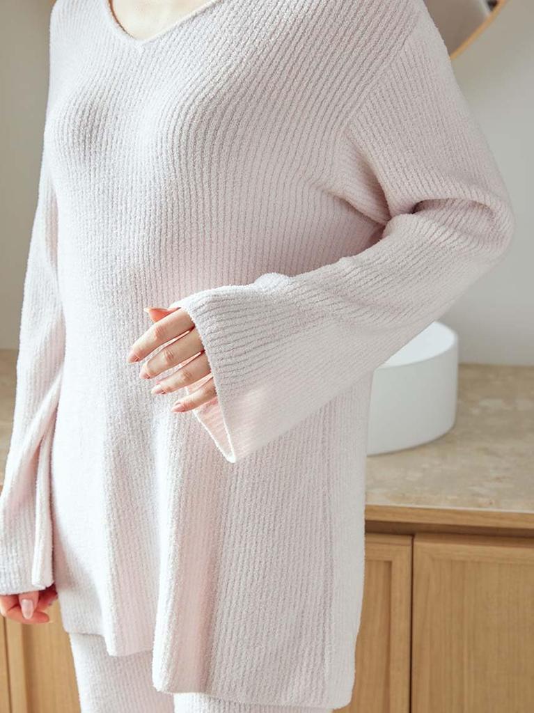 Gelato Pique Classy Moco Pullover In Pink Women's (PWNT251091)