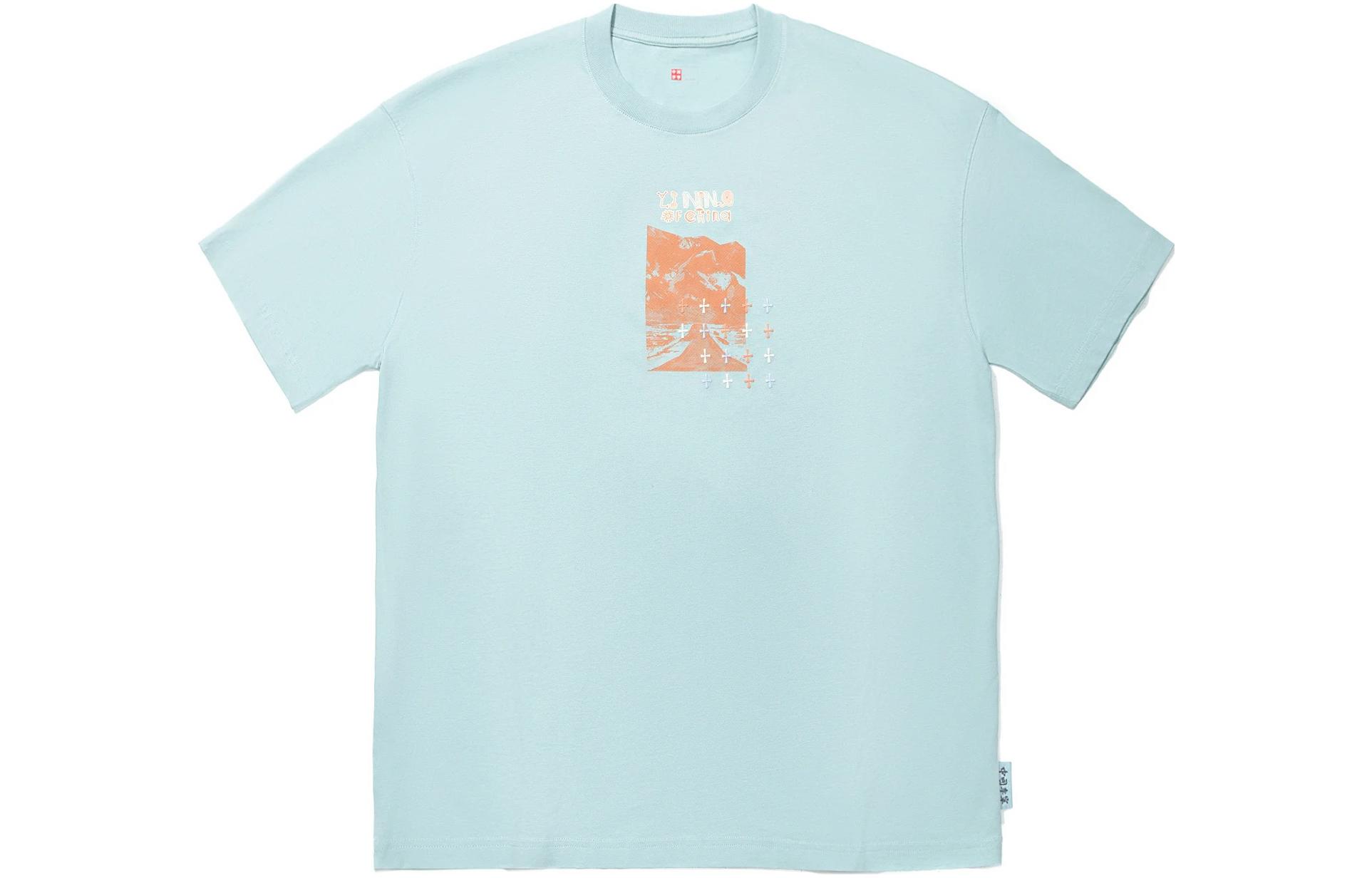 Li Ning Short Sleeved T Shirts Unisex Stone Gray AHST655-5 3XL