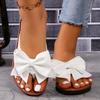 Women Flats Slippers Summer Fashion Bow Tie Sandals Shoes for Women Flat Casual Beach Slippers Slides Women Zapatos De Mujer
