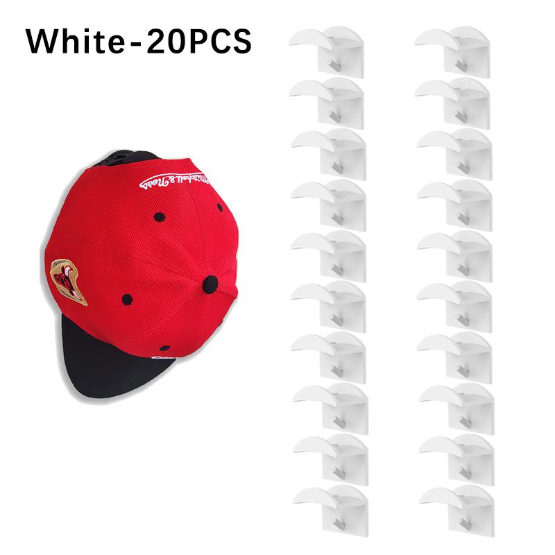 Baseball Hat Hooks Simple Headphone Necklace Storage Hooks No Trace Hooks Hat Organizer Home Storage Hooks