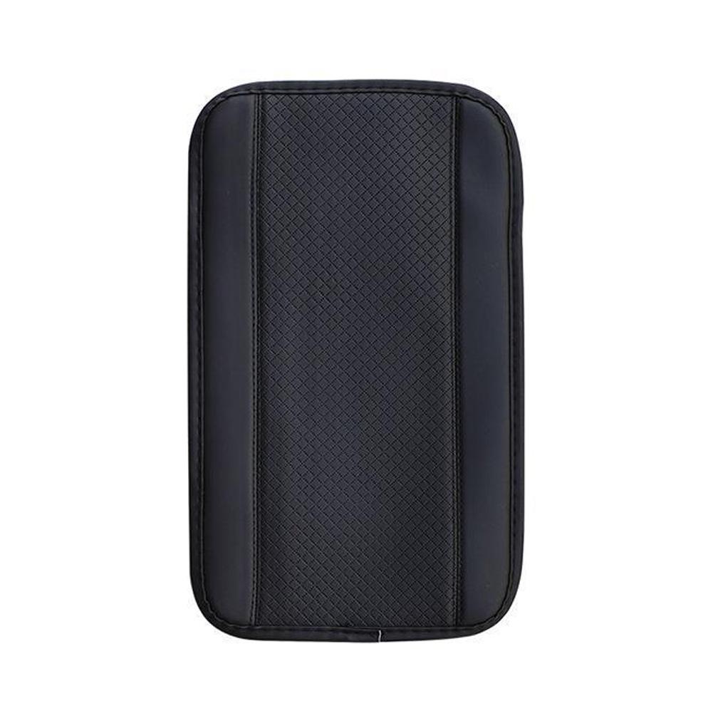 Fiber Leather Embossed Double-line Non-slip Central Armrest Four Universal Armrest Cover Box Seasons Pad Pad Box D4I4
