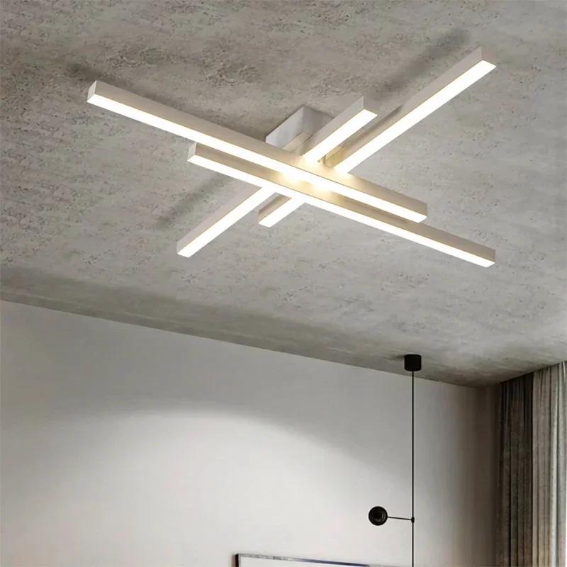 Nordic Ceiling Light LED Modern Ceiling Lamp Long 30/40/50CM Lamp For Living Room Bedroom Dining Home Decor Led Lighting Fixture