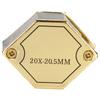 Foldng 20X Magnifier Handheld Magnifying Glasses for Jewelry Antique Watch Repairing