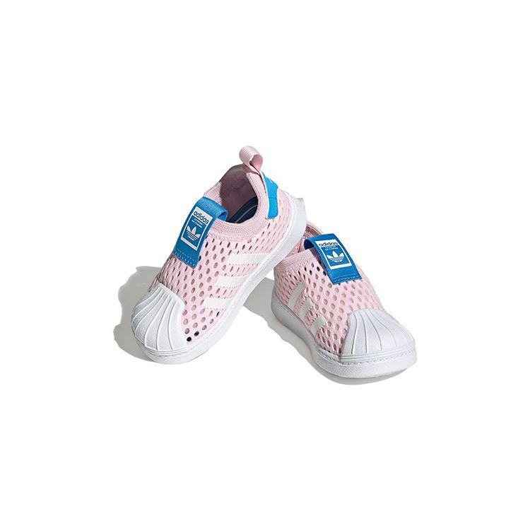 Adidas Originals Superstar 360 2.0 Low Top Walking Shoes Pink Baby Shoes FZ5607