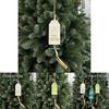 Christmas Themed Pattern Wooden Pendant Decoration Props For Holiday Celebration