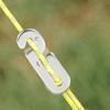 10PCS Adjustable Camping Tent Cord Rope Buckle S Type Tensioners Fastener Kit Outdoor Camping Tent Rope Tensioner Fixed Tool