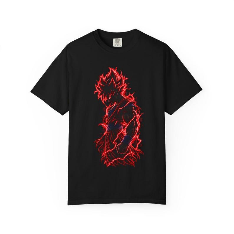 Dragon Ball Super Saiyan Goku T-shirt Graphic Manga Cotton Oversized Streetwear Y2k Harajuku Casual Loose High Quality Female Male Clothing