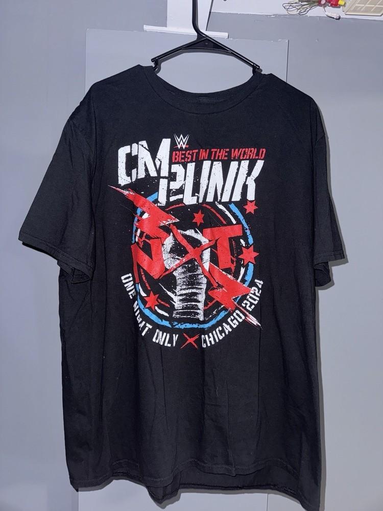 

Футболка CM Punk One Night Only Всі розміри від S до 5XL NE330 Унісекс Футболка M