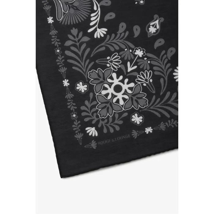 [Rouge & Lounge] 26SS_Petit Silk Cotton Scarf RA2G1AMF001WBK