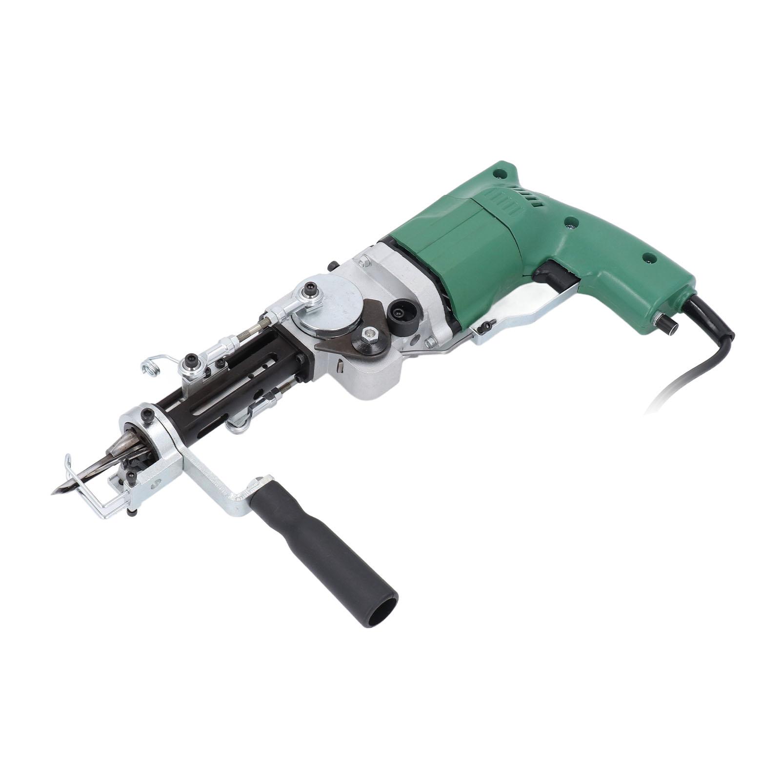 

Пистолет для тафтинга ковров с разрезным ворсом, ручка регулируемая на 360 градусов, машина для плетения ковров, ручной тафтинг-пистолет, вилка UK, 220 В