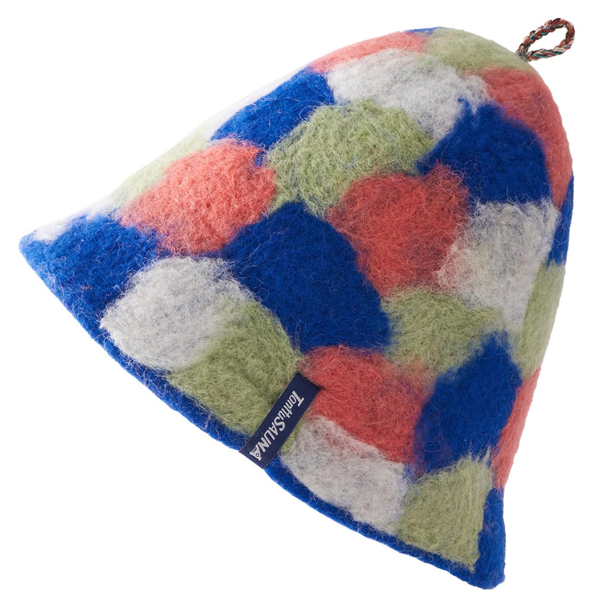 

CasualBox шерстяная цветная фетровая шапка для сауны с защитой от вспышек, стильная [Повседневная коробка] 100% [Свободный размер/Синий]