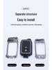 Metal Snap Button Key Case for Toyota: Camry, Crown, Reiz, Prado, Land Cruiser.
