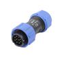 WEIPU SP17 Waterproof IP68 Connector 2 3 4 5 7 9 10 Pin Welding Cable Male Plug Female Socket Adapter Wire To Board Panel Mount