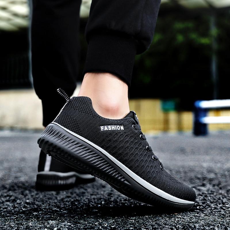Sports Shoes Men's Shoes Mesh Shoes Lightweight and Breathable Sneakers Running Shoes Travel Shoes Anti-slip and Wear-resistant Single Shoes