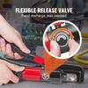 Crimping Tool, AWG12-2/0 Copper And Aluminum Terminal Battery Lug Hydraulic Crimper, with a Cutting Pliers, Gloves, 10pcs Copper Ring Connectors, 8 x