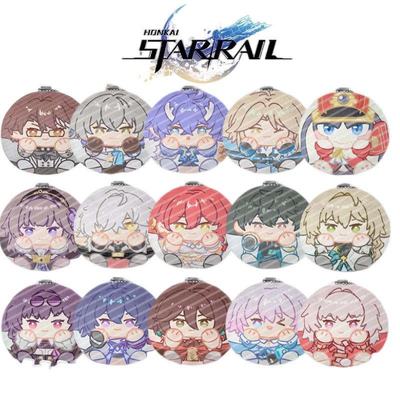 Rail March Honkaistar 7th Bronya Rand Plush Toy Keychain Bag Pendant Kids Gifts