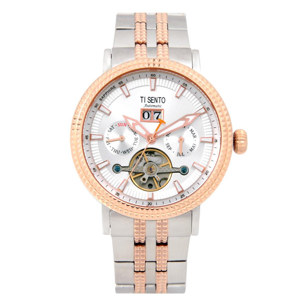 Tisento Ts50701 Men'S Automatic Metal Watch