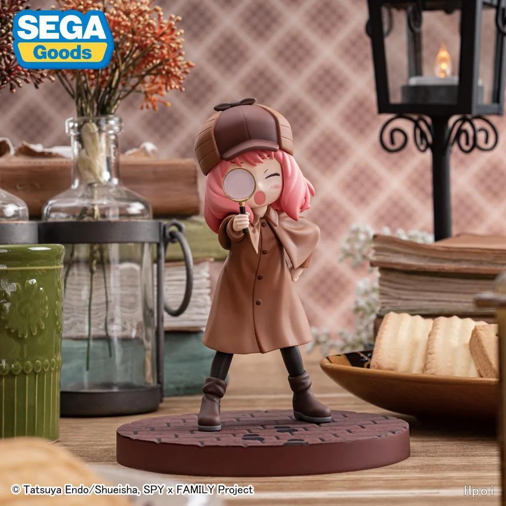 13CM Anime Anya Forger Figure Gekijouban Spy × Family Code White Kawayi Cute Model Toy Gift Collection Set Toy Action Figure