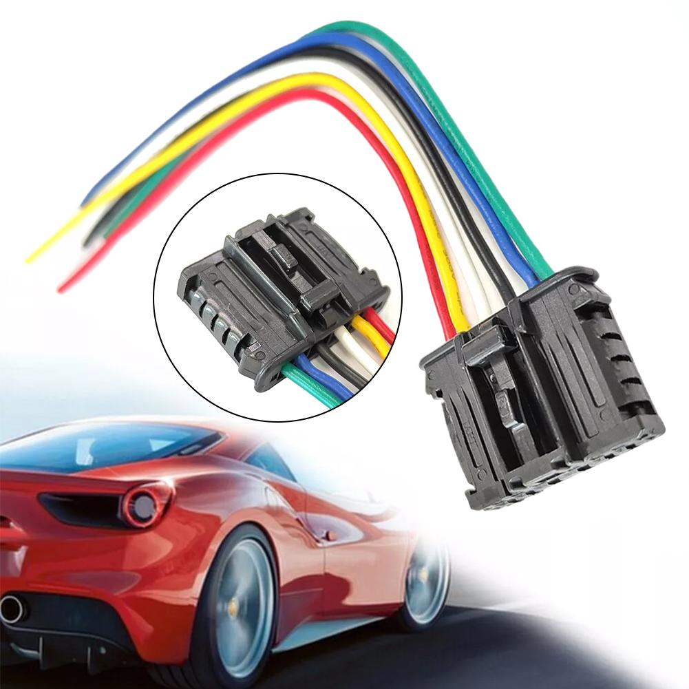 Rear Tail Light Connector Plug 6Pin For PEUGEOT 206 207 208 301 307 308 508 2008 6Pin Connector Pigtail Plug Prewired 16062 E7D8