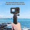 Magnetic Quick-Release Adapter Mount for DJI Osmo Action 4 / 3 Quick Release Mount Base Anti-Slip Silicone Surface