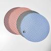 Round Silicone Honeycomb Insulation Pad: Anti-Scalding Coaster & Table Mat, High Temp Resistant Casserole Mat.