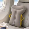 Portable Inflatable Travel Compact Neck Cushion for Airplane Train Car and Outdoor Travel