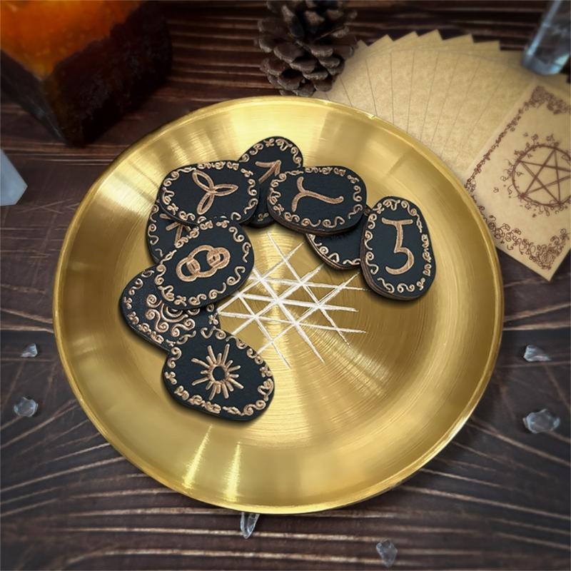 Zinklegierungen Kerzenhalter Tablett Schmuck Kristall Aufbewahrungstablett Organizer Tarots Kerzenständer Platte Dekorativ Teelichthalter