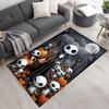 Jack Skellington Area Rug Suitable for Kitchen Dormitory Game Room Foyer Antislip Carpet Decorate Offices Best for Christmas