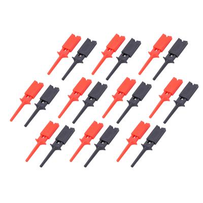 Flache Testhakenklemmen Leichter Flacher Testhaken Tastkopf Greifer für Elektrische Prüfung