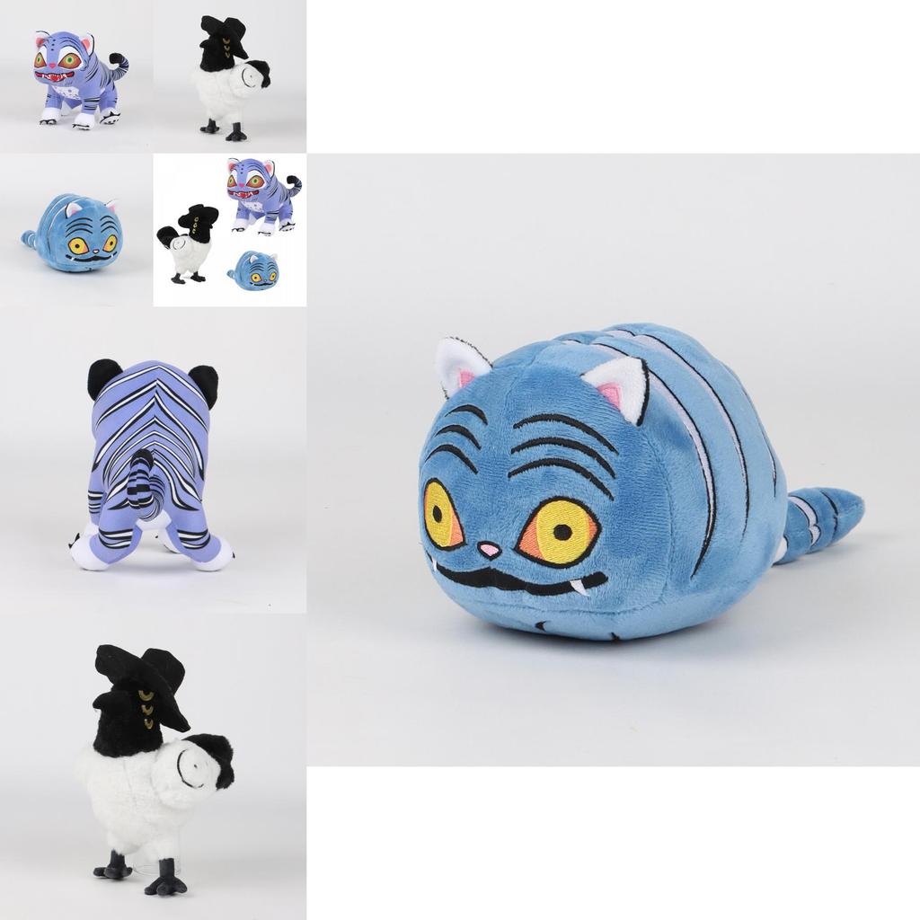 Kpop Demon Hunters Plush Toy Cartoon Animal Stuffed Figure For Collectors