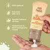Nat Habit Baby Face Malai Creme Mit Multi-Nut Haferflocken Und Vitamin E Für Sanfte Tiefenpflege Und Geschmeidigkeit Der Haut - 75ml